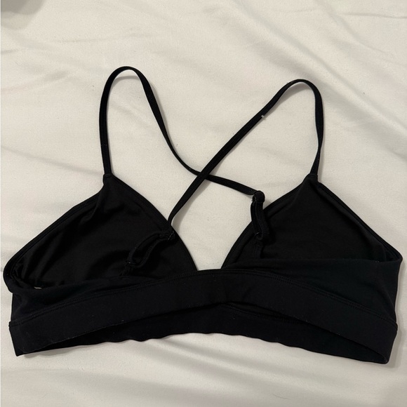 ALO Yoga Black Strappy Bralette - Picture 2 of 3